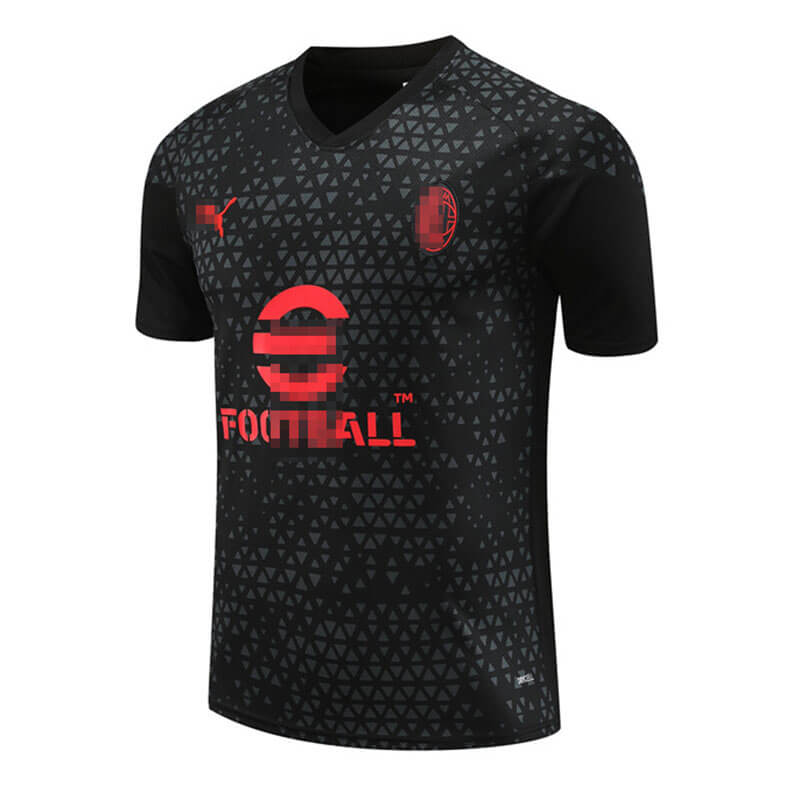 Camiseta de Entrenamiento de AC Milan 2023/2024 Negro